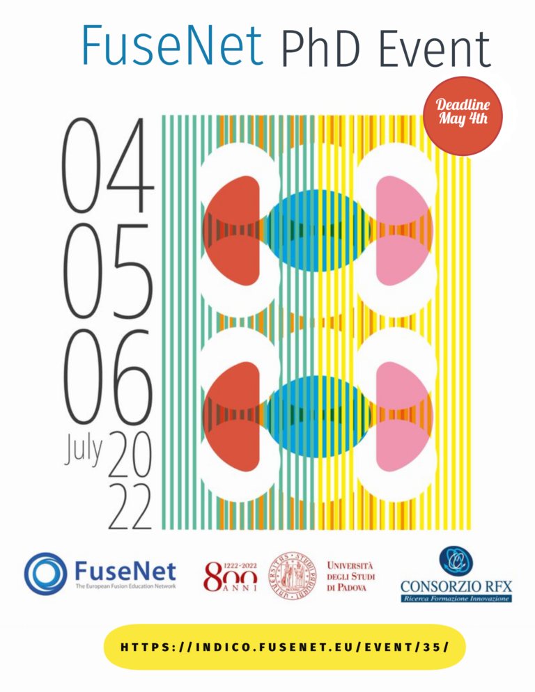 Flyer PhD Event FuseNet