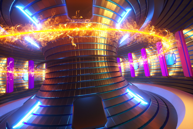 Copyright: Shutterstock, Marko Aliaksandr 3D Render fusion reactor nuclear fusion by Marko Aliaksandr
