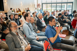 Visitors attending the first Dutch Fusion Day in Eindhoven