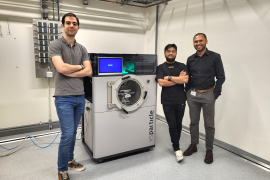 Installation team VSParticle