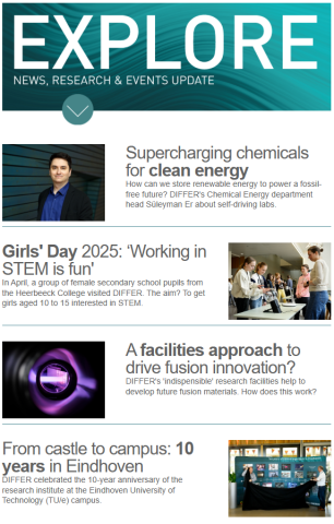 Image of the external DIFFER newsletter of June 2025