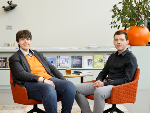 Kevin Verhaegh and Bob Kool